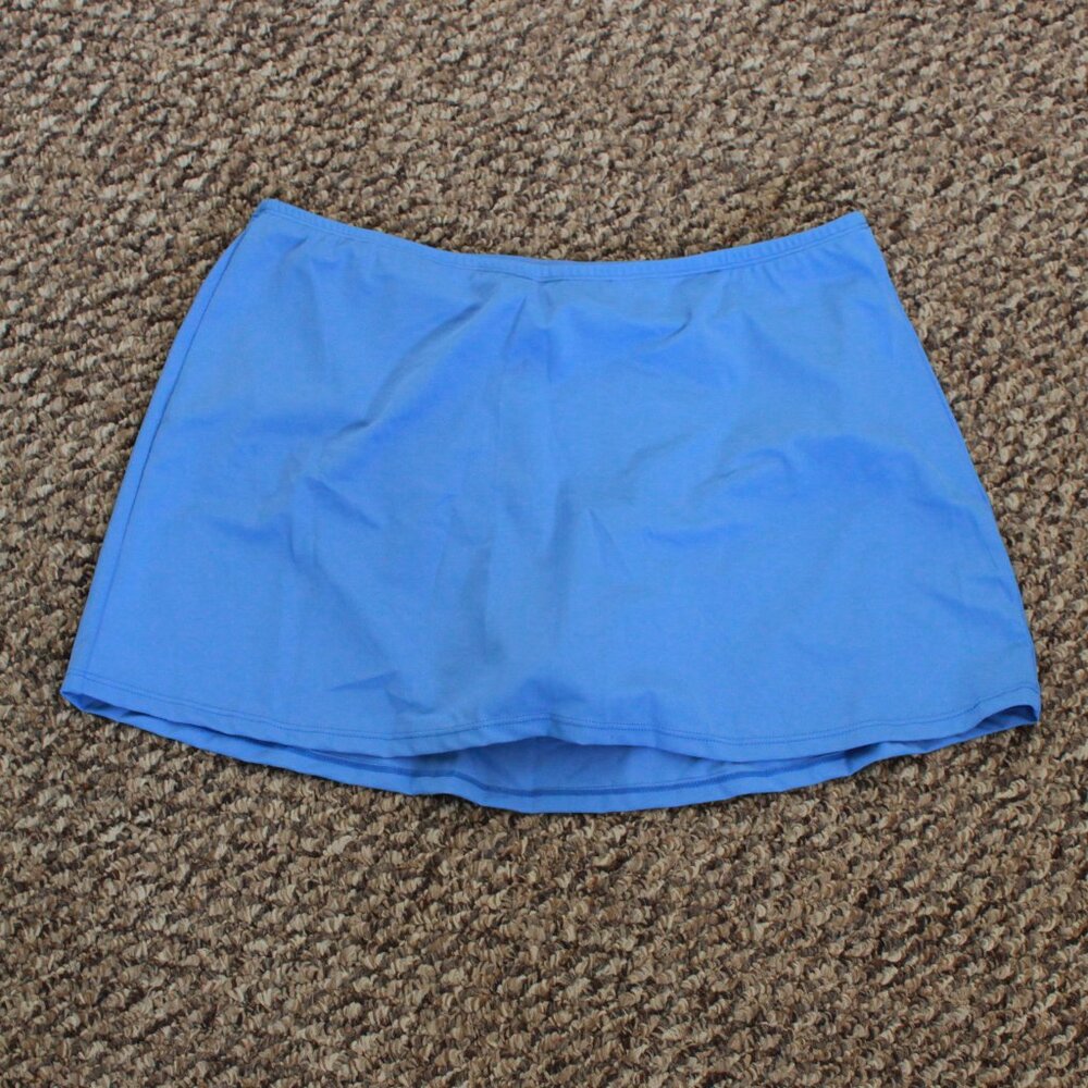 Chadwicks shape benefits indigo periwinkle swim skirt size 12T